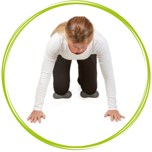 Kniegelenk - Aschanti Noppen Tabros