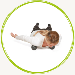 Schultergelenk - Tabro Faszienbälle mit Noppen